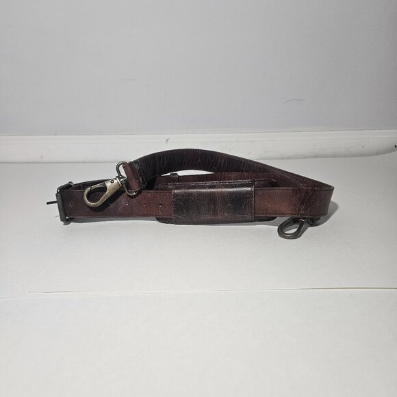 Buffalo Jackson Roosevelt Leather Pilot Bag – Brown – Full-Grain – Gently Used - Picture 12 of 12